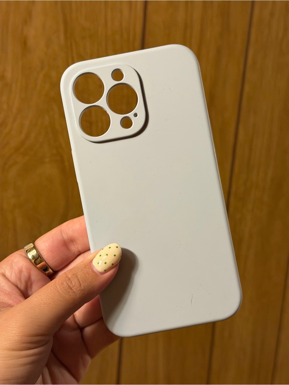 Light Blue iPhone Silicone Phone Case